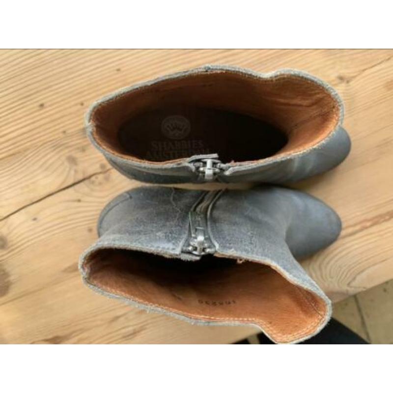 Shabbies maat 38 zilver grijs metallic