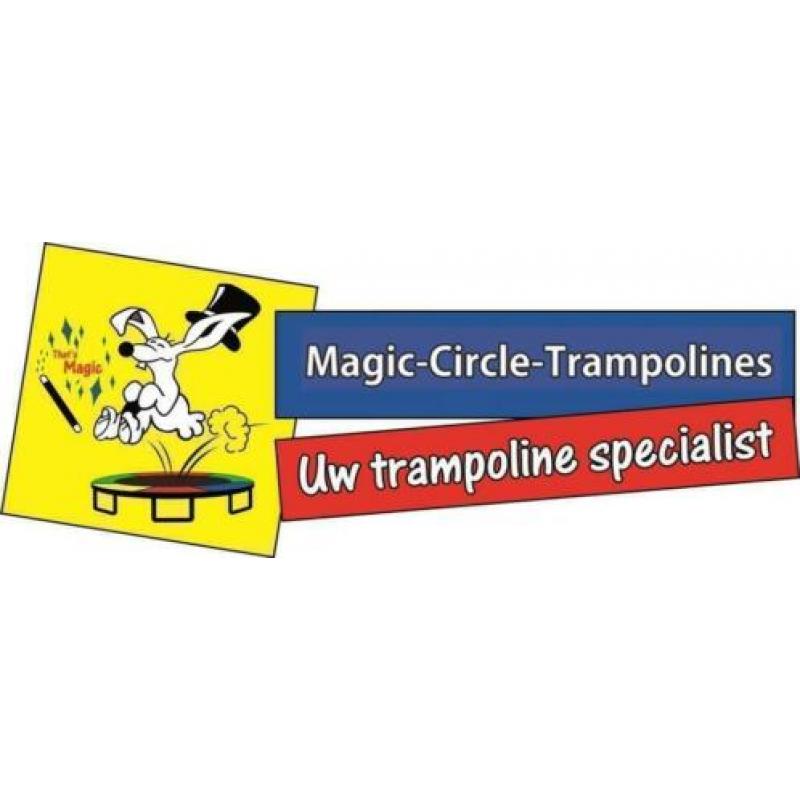 Ingraaf Trampoline Magic Circle Pro 427 groen inground 450