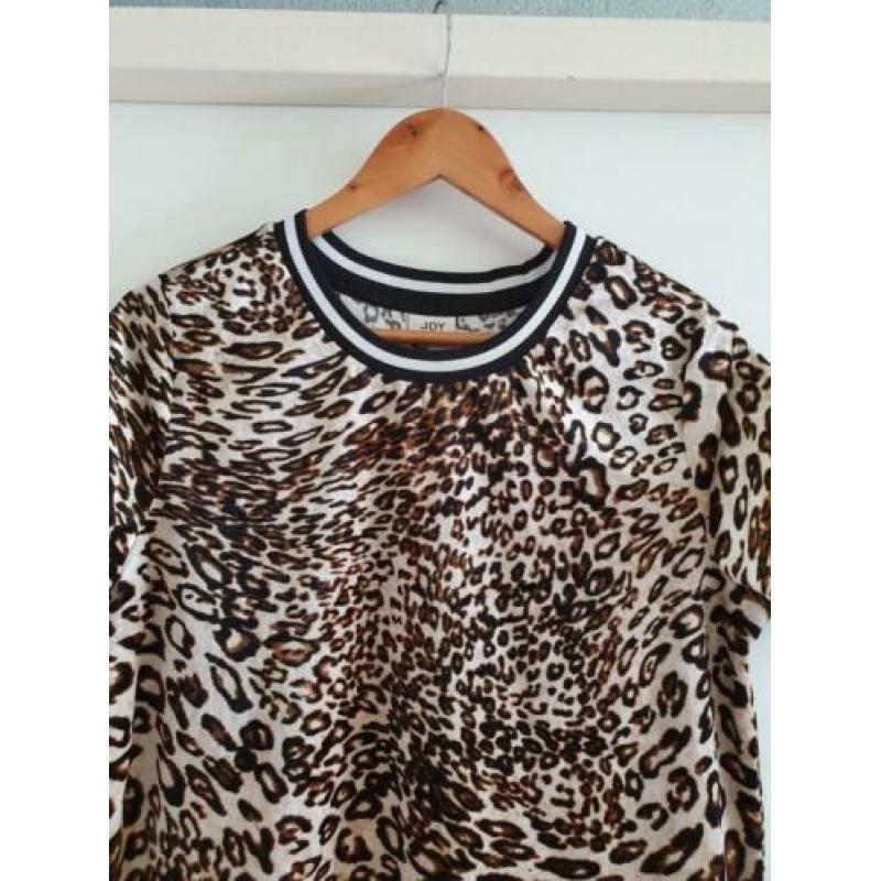 JDY t Shirt panterprint L/40 ?PRIJS €5,00?