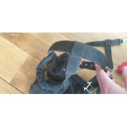Halster met vaste vliegenkap/vliegenmasker COB Harry's horse