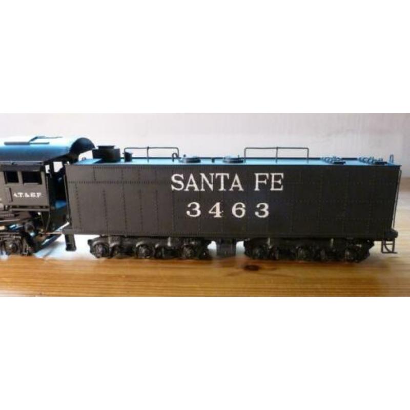 USA Tenshodo Santa Fe 3463 stoomloc H0