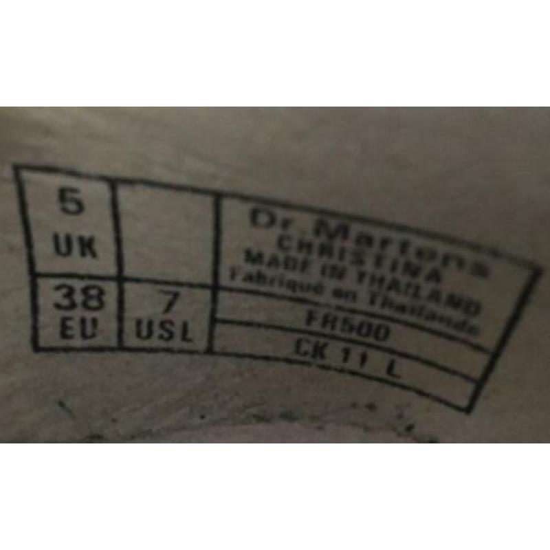 Dr Martens Christina ballerina zwart leer mt 38