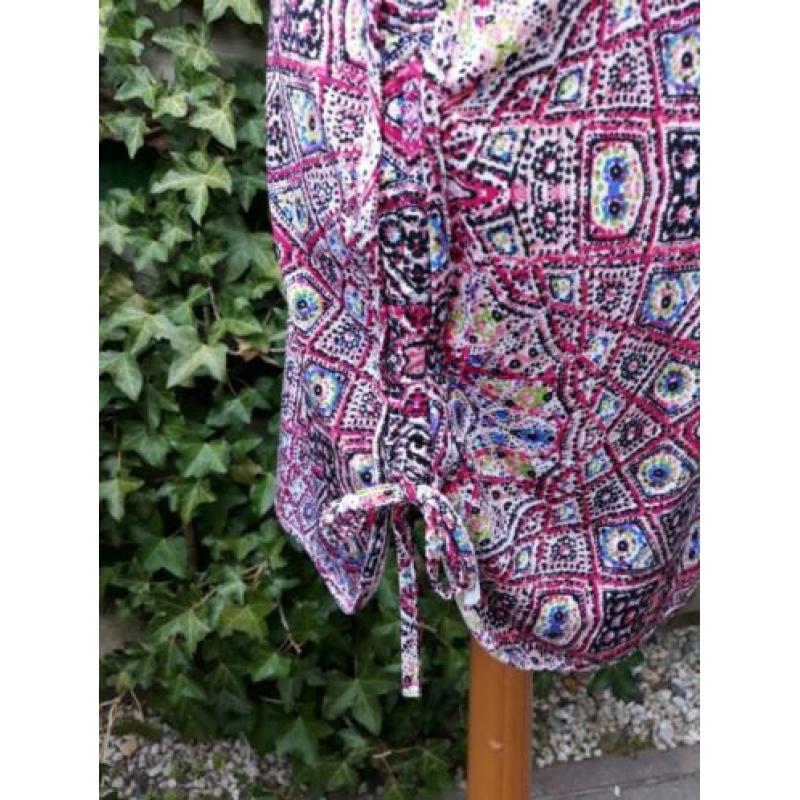 • Tuniek/jurk multicolor van Norah mt M ,(nieuw 40-42) met a