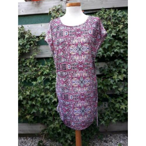 • Tuniek/jurk multicolor van Norah mt M ,(nieuw 40-42) met a