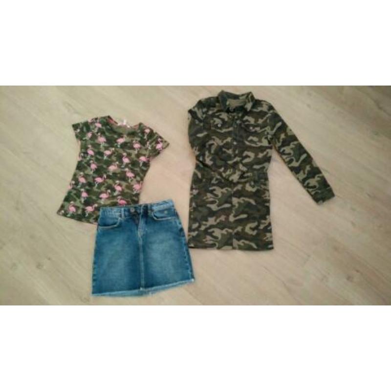 25 stuks kinderkleding maat 134 tm 152