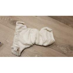 17x Little Lamb wasbare luiers Bamboe maat 1, + overbroekjes