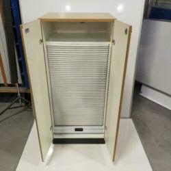dia's opbergen in een originele kast van OPTIA met laden