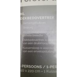 Dekbedovertrek nieuw