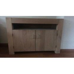 Massief eiken kast / tv meubel