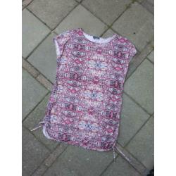 • Tuniek/jurk multicolor van Norah mt M ,(nieuw 40-42) met a