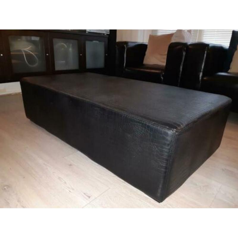Poef/salontafel krokodil skyleer