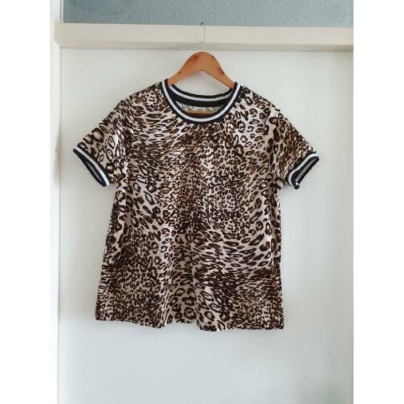 JDY t Shirt panterprint L/40 ?PRIJS €5,00?