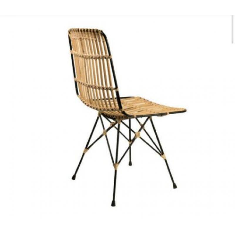 Stoeltje van Dutchbone (rotan) nieuw!