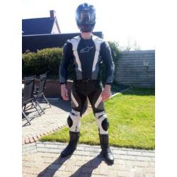 Leren motorpak Alpinestars (maat 52)