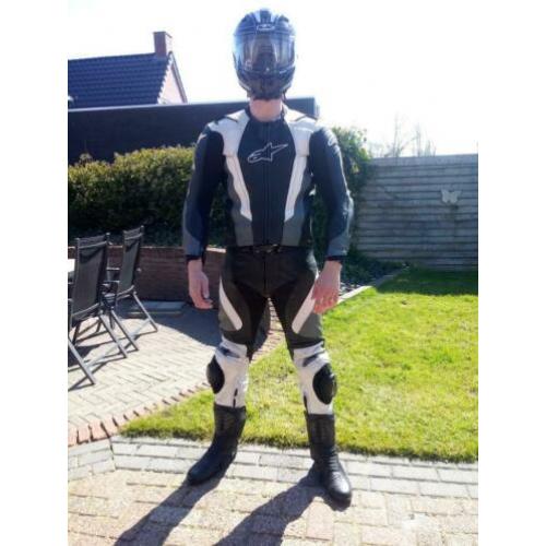 Leren motorpak Alpinestars (maat 52)