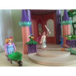 Playmobil Fairy Tales prieel met zwanenvijver en eenhoorns