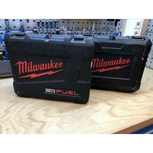 Milwaukee M12 koffers boormachine BPD BDD CDD CPD FPD FDD