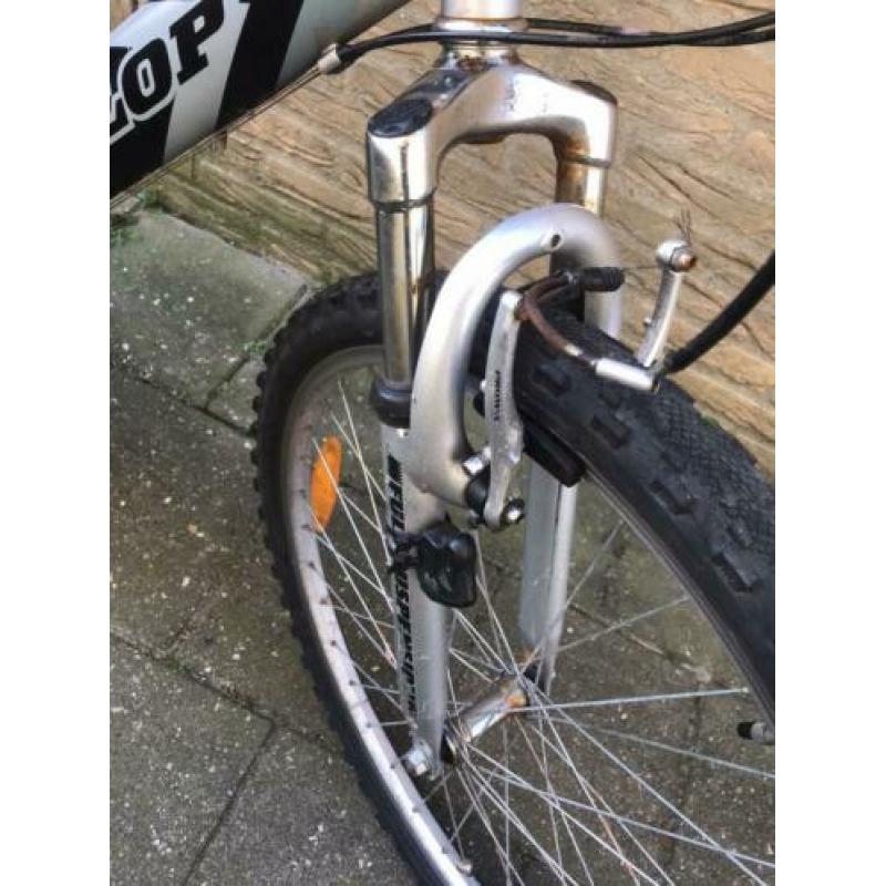 26 inch full suspension jongens MTB Dunlop