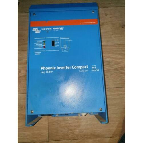 Victron Inverter Compact 12-1600 Plus Mastervolt Accu 90 AH