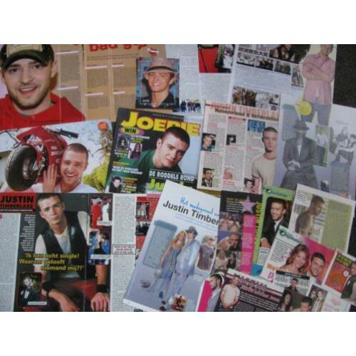 Knipsel pakket - Justin Timberlake