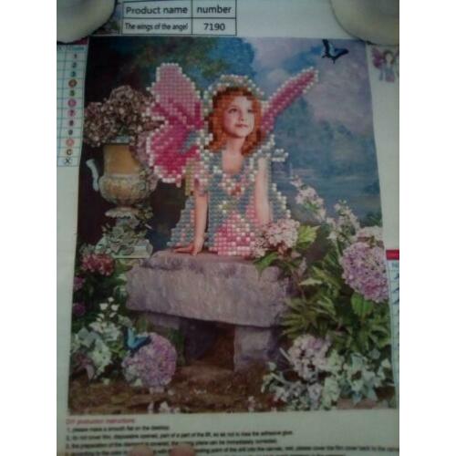 Mooie engel diamond paiting
