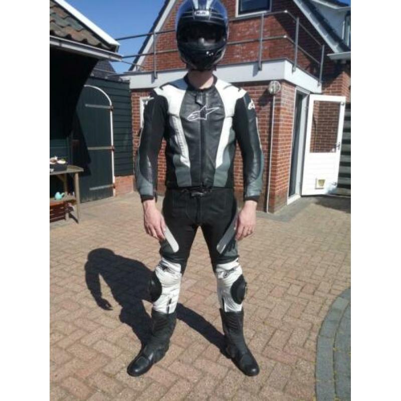 Leren motorpak Alpinestars (maat 52)