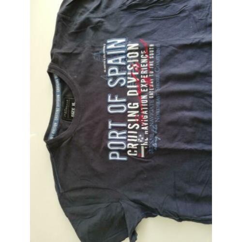 Zel tshirt xl donker blauw inzgst