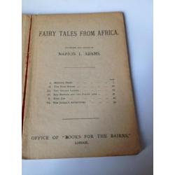 Boekje Engels Fairy Tales of Africa