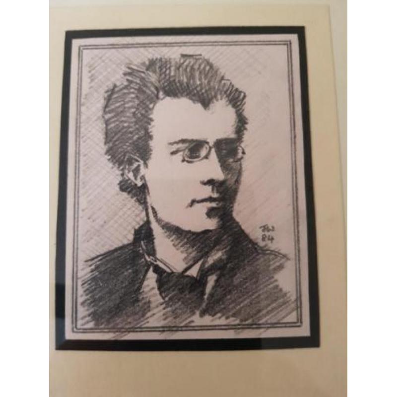 Potloodtekening jongeman