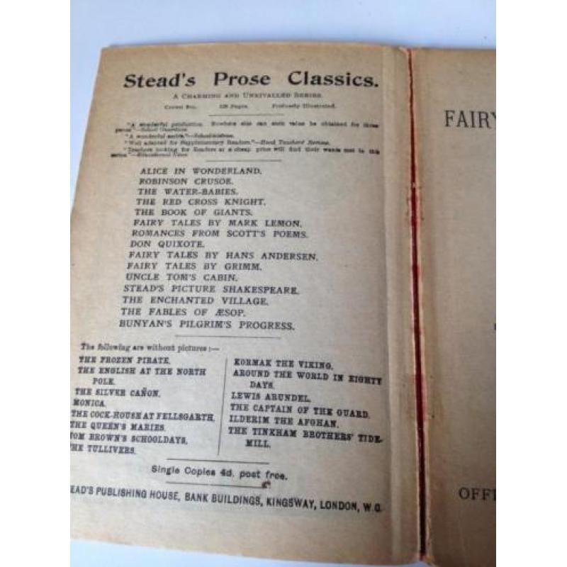 Boekje Engels Fairy Tales of Africa