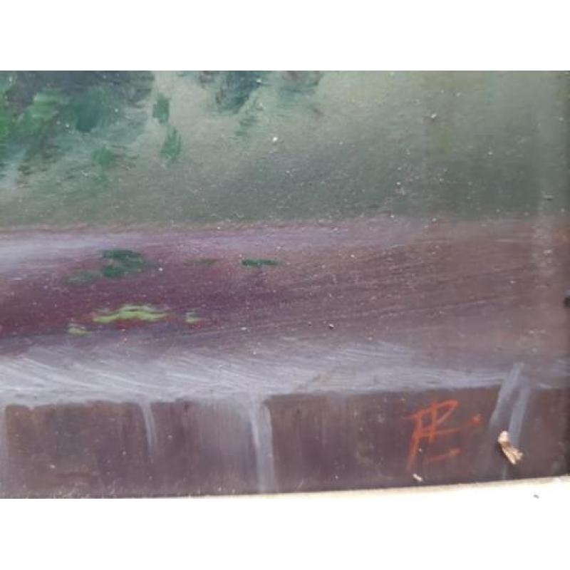 Antiek.stilleven schilderij