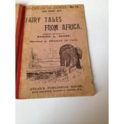 Boekje Engels Fairy Tales of Africa