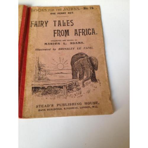 Boekje Engels Fairy Tales of Africa