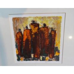 Abstrakte schilderij