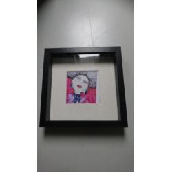 3 ingelijste printen