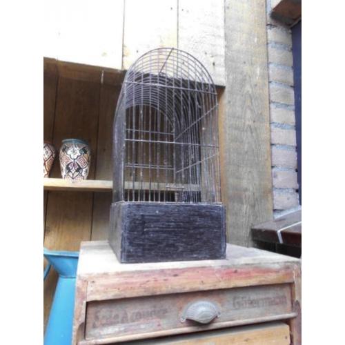 oude brocante vogelkooi