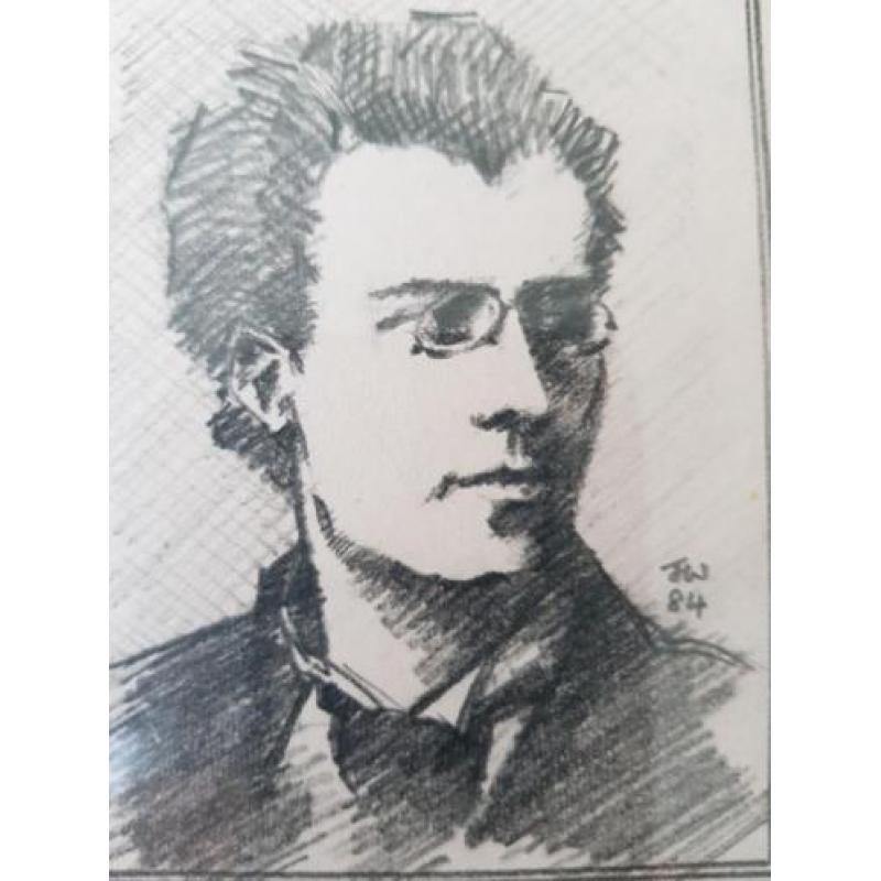 Potloodtekening jongeman