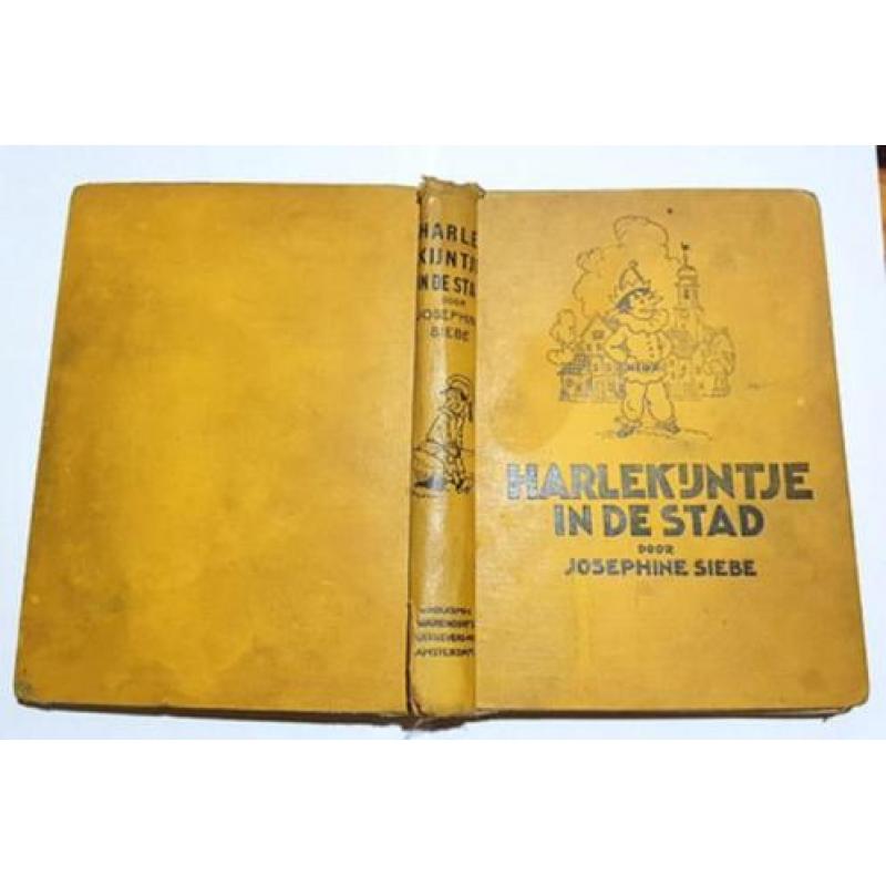 Boek: Harlekijntje in de Stad van Josephine Siebe