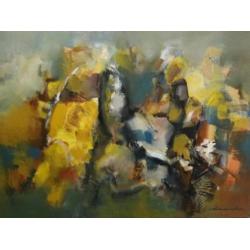 Nikolai Arnaudov, grote abstracte compositie