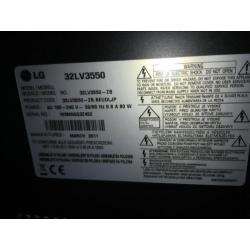 Tv lg 32lv3550