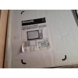 Zgan: philips draagbare ktv (jaren '80) in originele doos