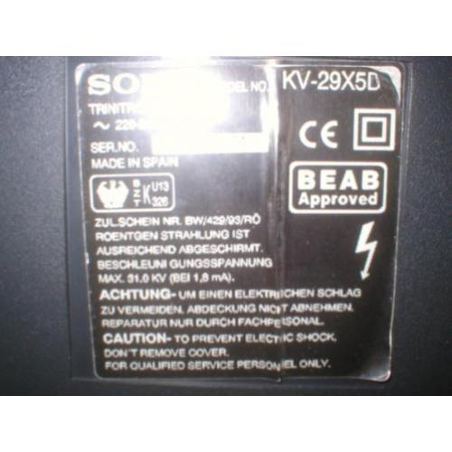 Sony Trinitron KV-29X5D Playstation/Xbox/Gamecube/Sega TV