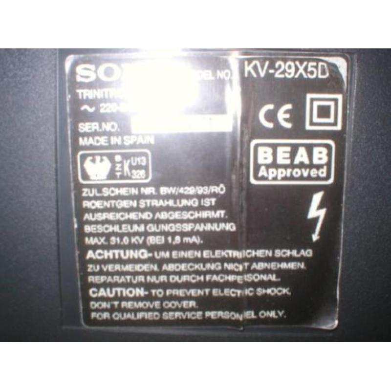 Sony Trinitron KV-29X5D Playstation/Xbox/Gamecube/Sega TV
