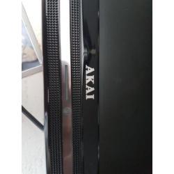 Te akai tv dvd met Hang plaat en voet