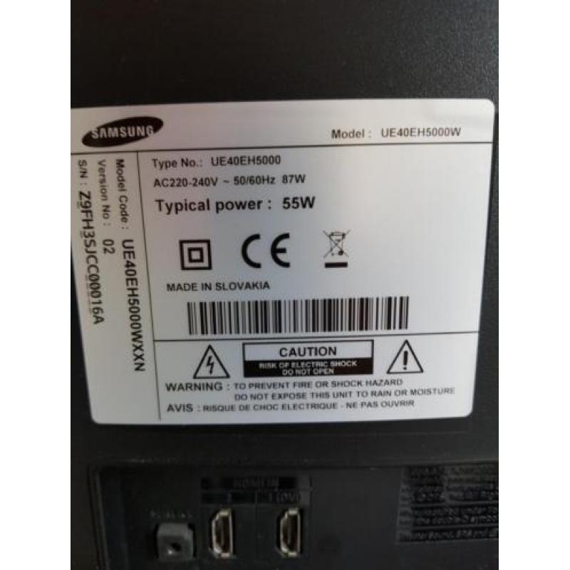 Samsung Full HD 40inch televisie UE40EH5000 tv