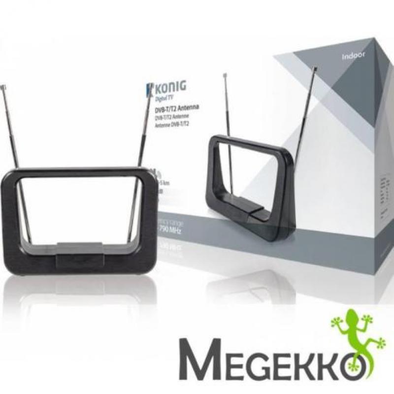 Binnen DVB-T/T2 Antenne 8 dB VHF / UHF