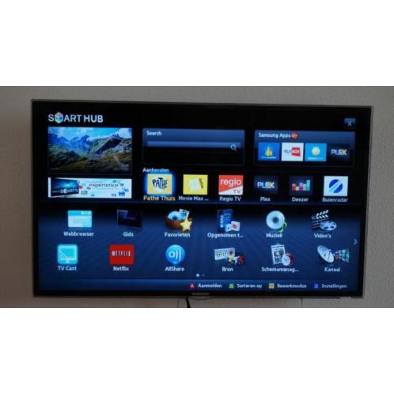 Samsung smart tv 40 inch full hd - met beugel en/of voet