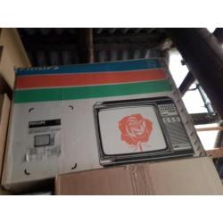 Zgan: philips draagbare ktv (jaren '80) in originele doos