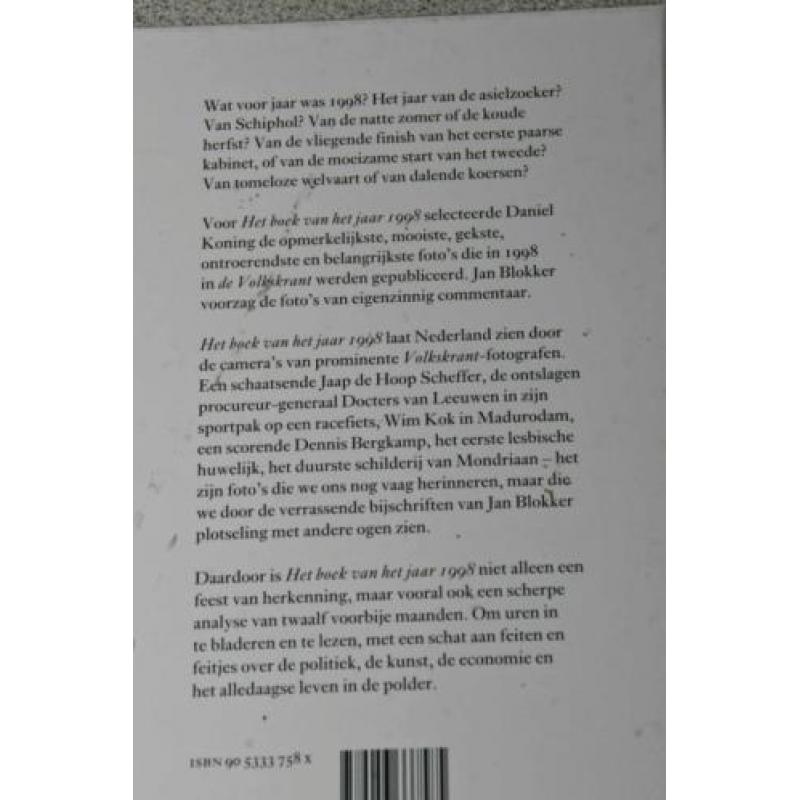 Het boek van het jaar 1998. Uitgegeven door De Volkskrant.