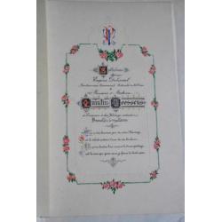 Prachtig antiek lederen boek telegraaf berichten 1936